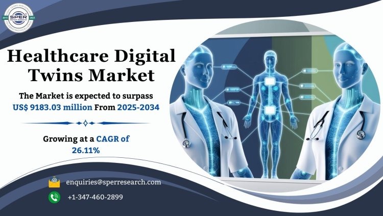 Healthcare Digital Twins Market Rising Trends, Revenue Growth Drivers, Key Players, Business Opportunities, Demand and Forecast Analysis till 2034: SPER Market Research