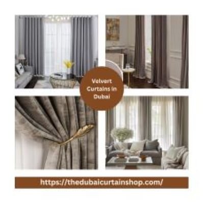 Transform Your Home with Luxurious Velvet Curtains in Dubai