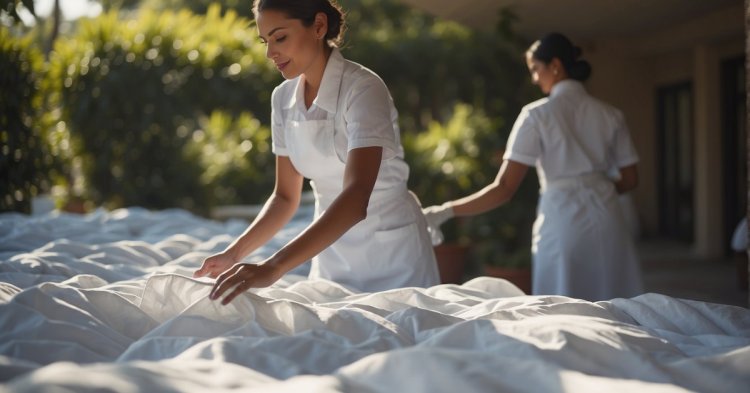 How to ensure color longevity in hotel linens?